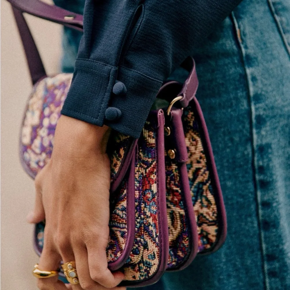 Sezane bag made in Italy NWT - Picture 7 of 9